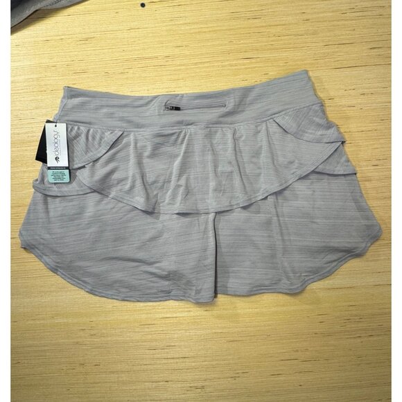 Ideology Gray XXL Performance Moisture-Wicking Tiered Athletic Skort - Picture 1 of 16